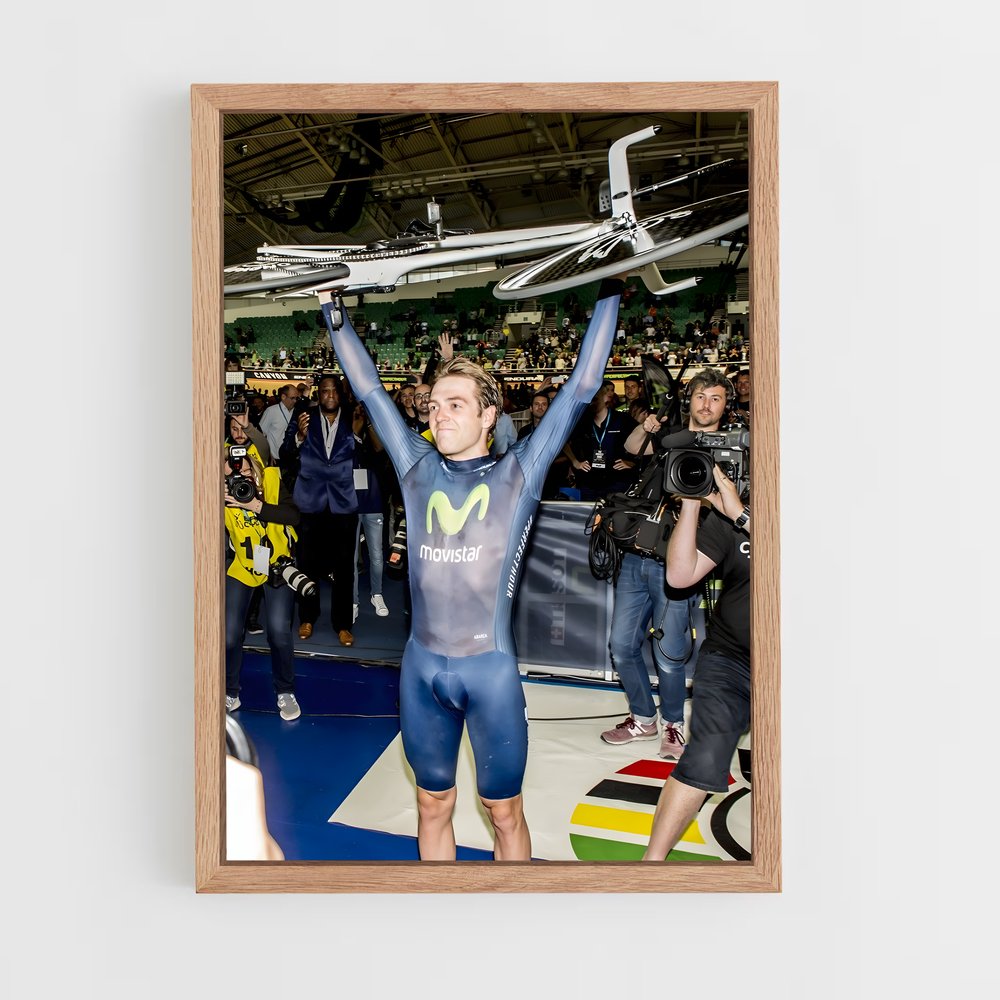 Poster Champion des Vagues – affiche Cyclisme (vue 4)
